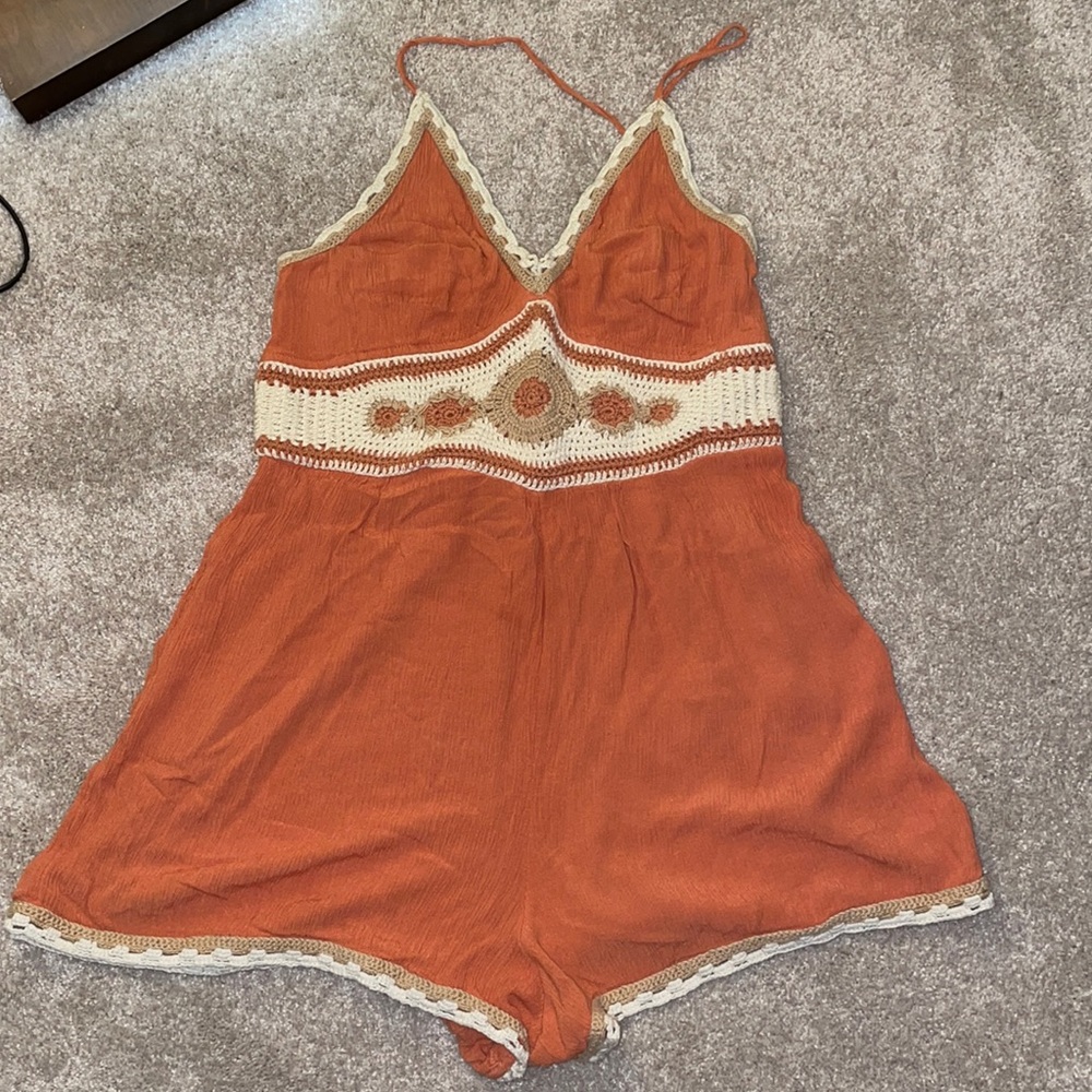 American eagle halter romper